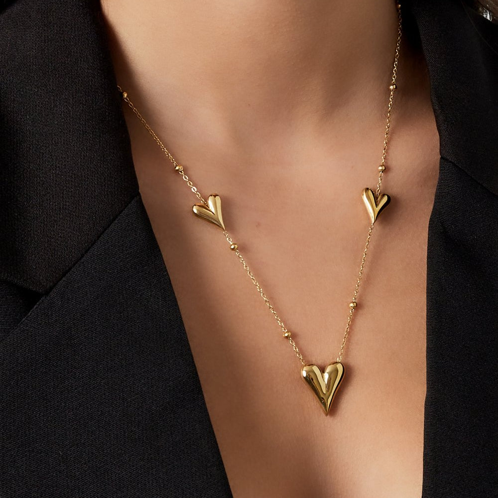 Loving Hearts Ketting - Zilver Ketting