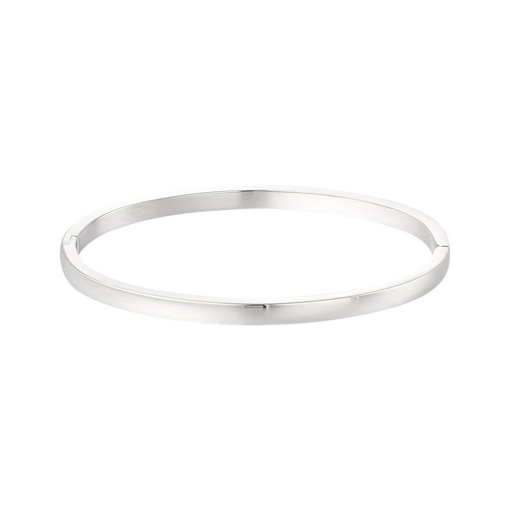 Armband bangle basic - Zilver Armbanden