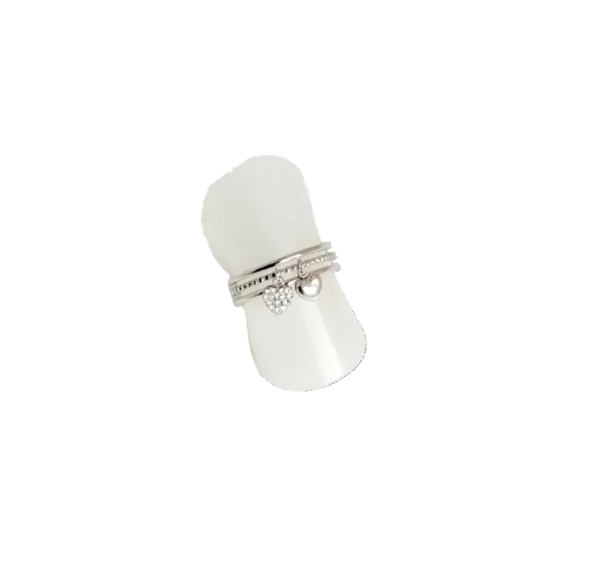 Ring charming love - Zilver ring