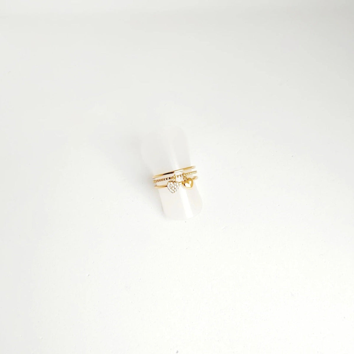 Ring charming love - Goud ring