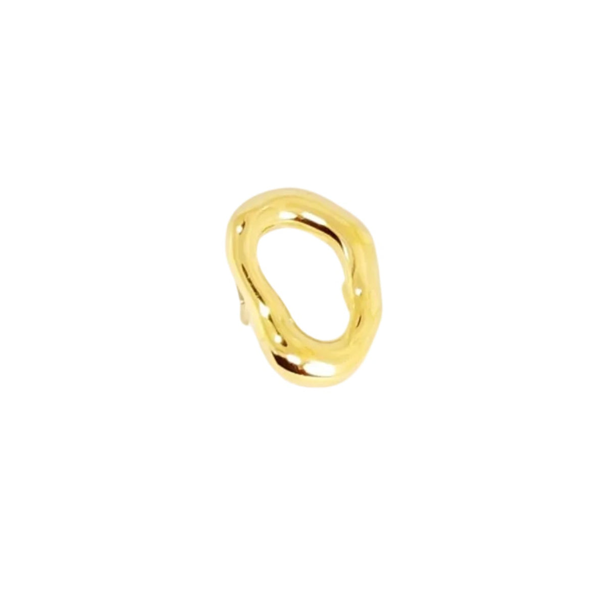 Ring organic bold - Goud ring
