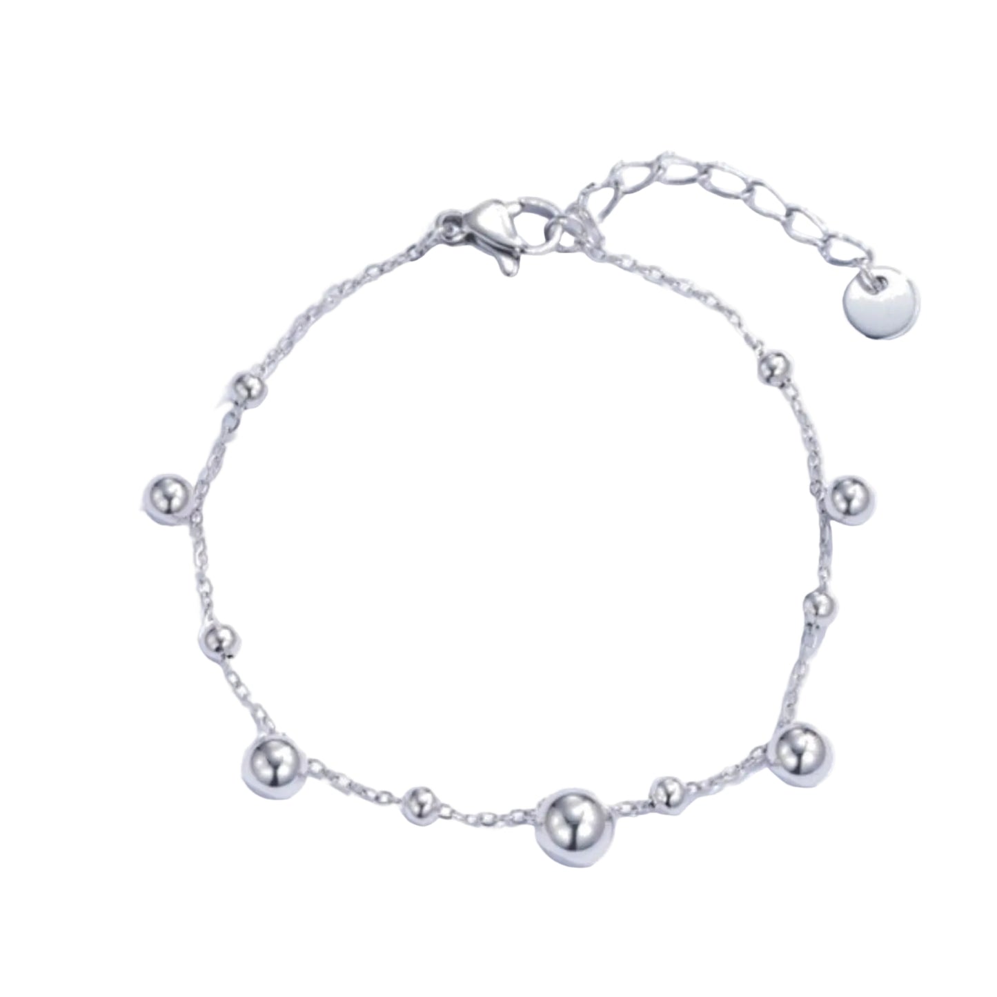 Armband balls zilver armband