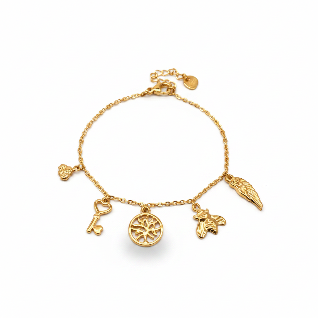 Armband Bedels Goud