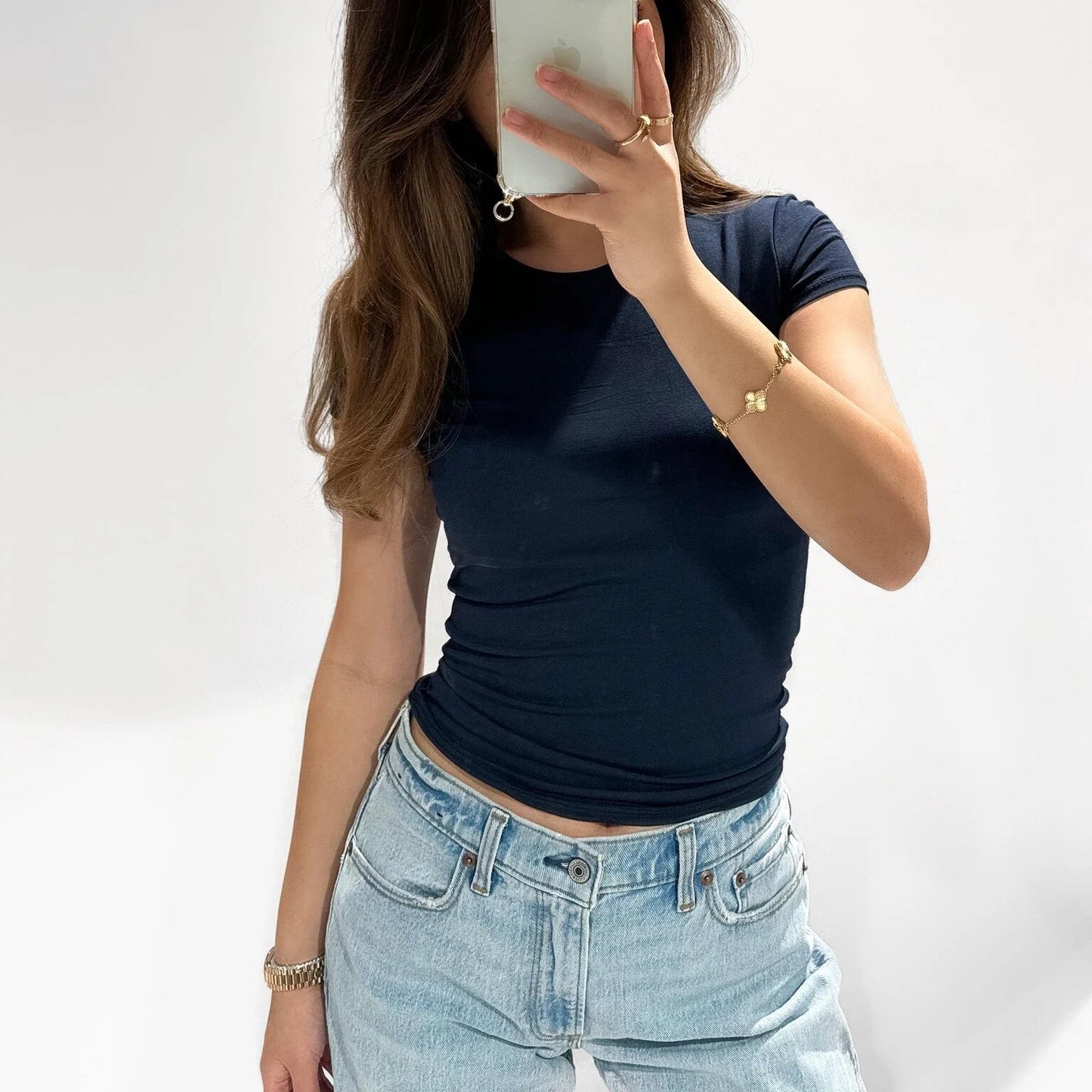 Arya top - Navy Tops
