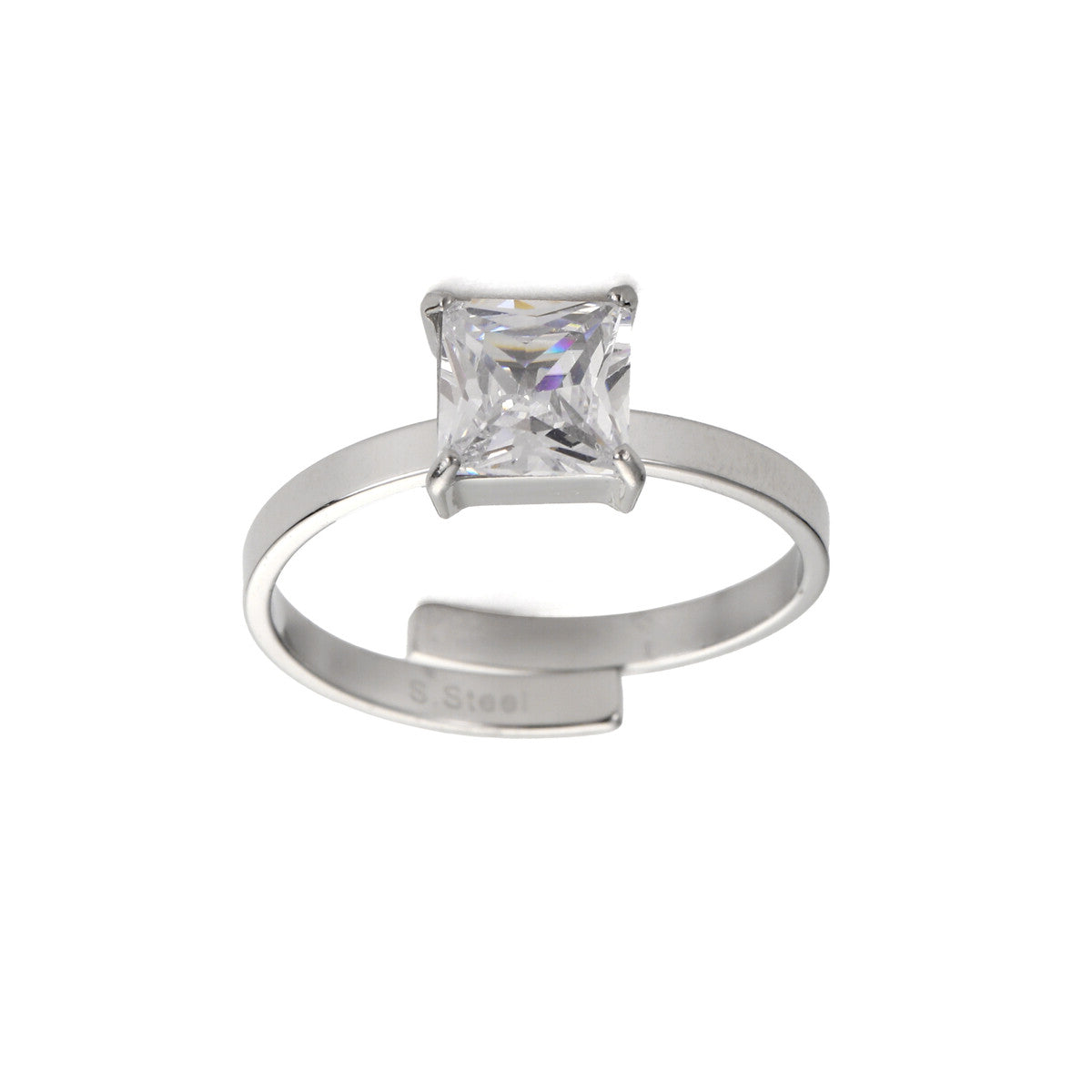 Ring steen - Zilver ring