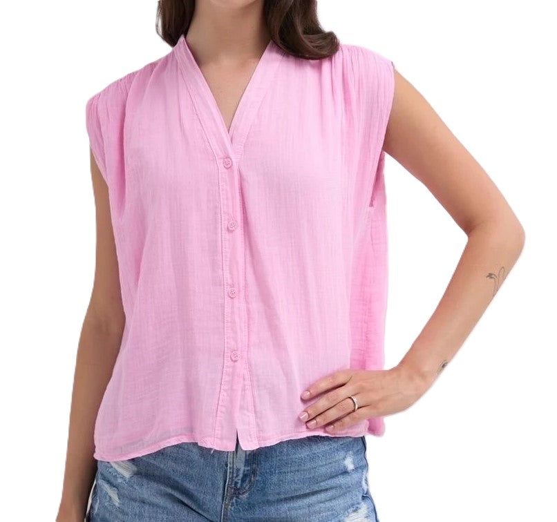 Roze Top Cotton