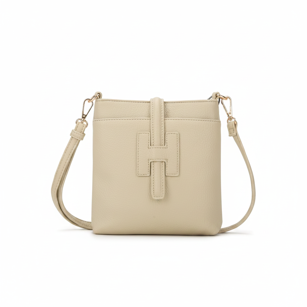 Handtas Beige Tassen