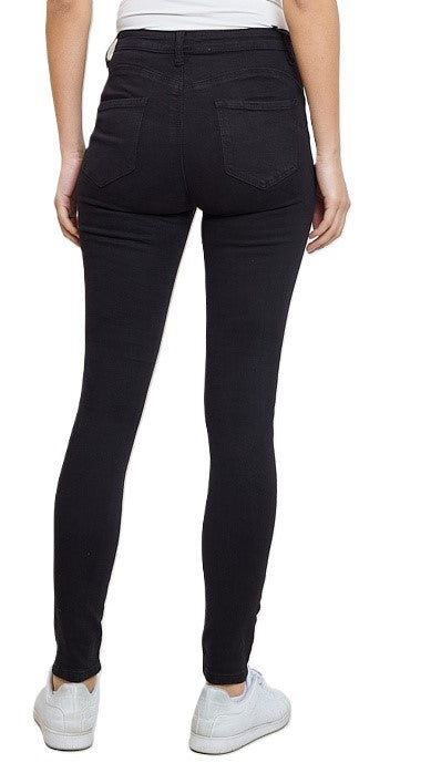 Jeans Skinny Push Up - Zwart Jeans