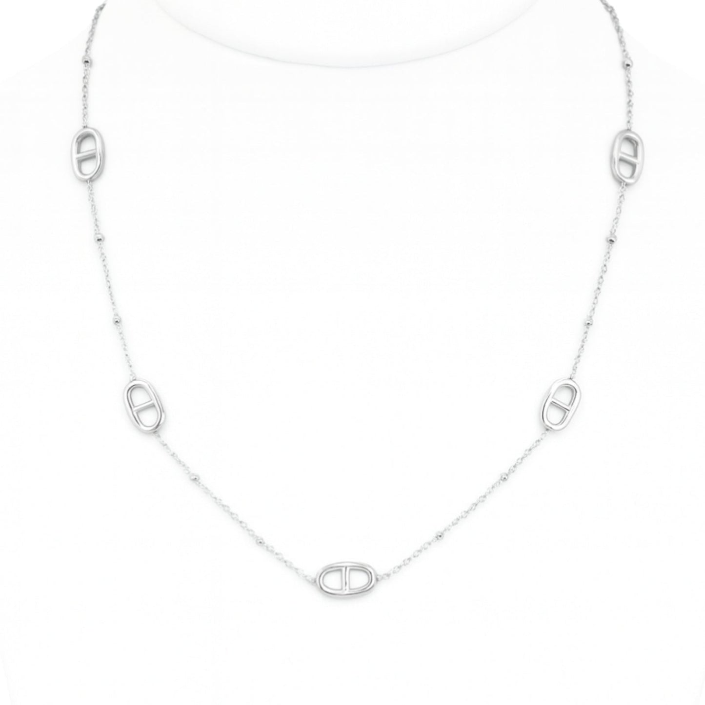 Ketting DD fijn - Zilver Ketting