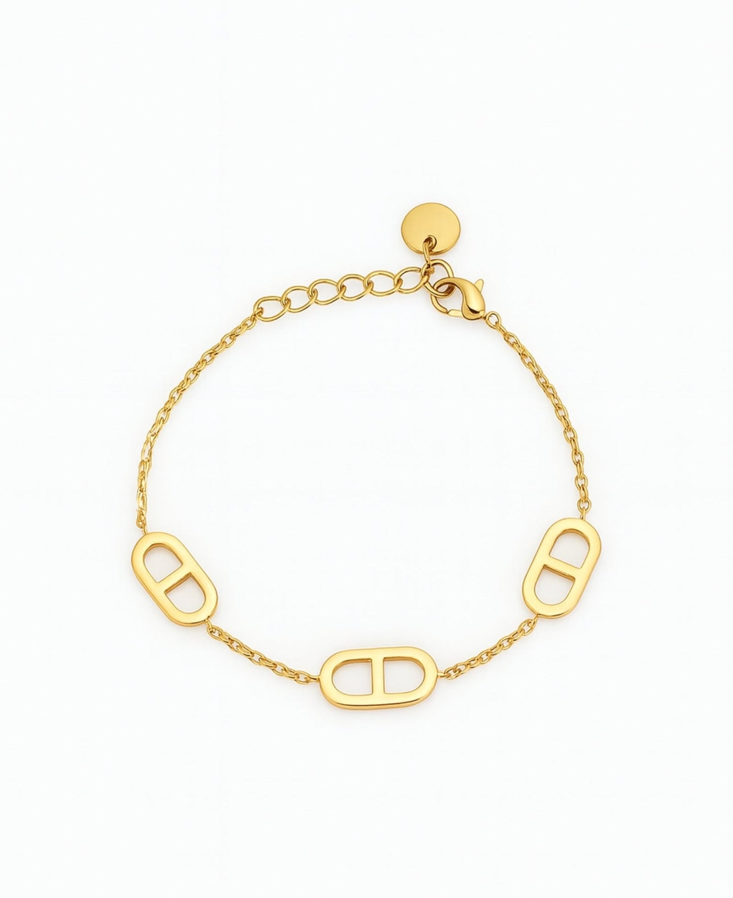 Armband DD fijn - Goud Armbanden