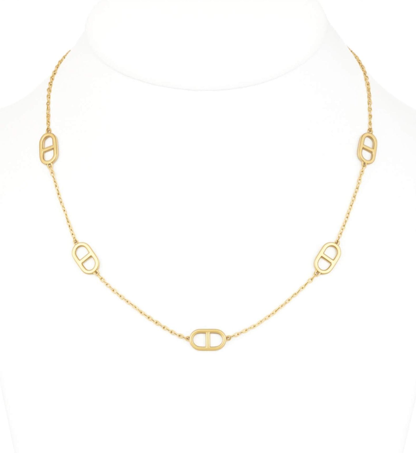 Ketting DD fijn - Goud Ketting