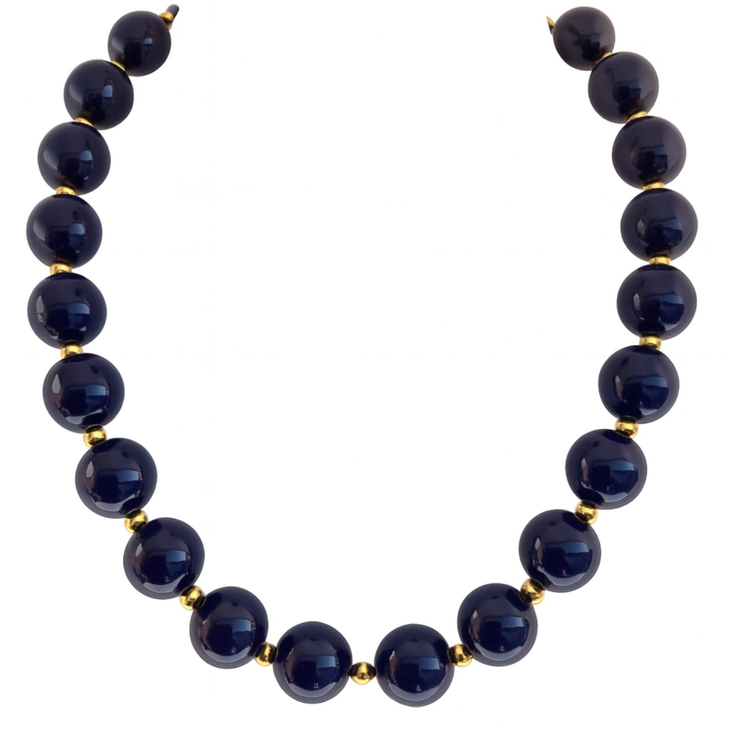 Ketting beads - Navy Ketting