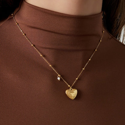 Ketting I Love You - Goud Ketting