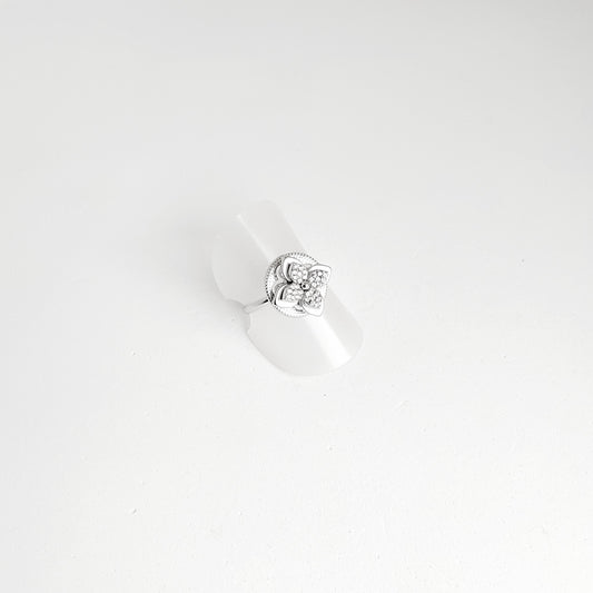 Spinning ring clover - Zilver ring