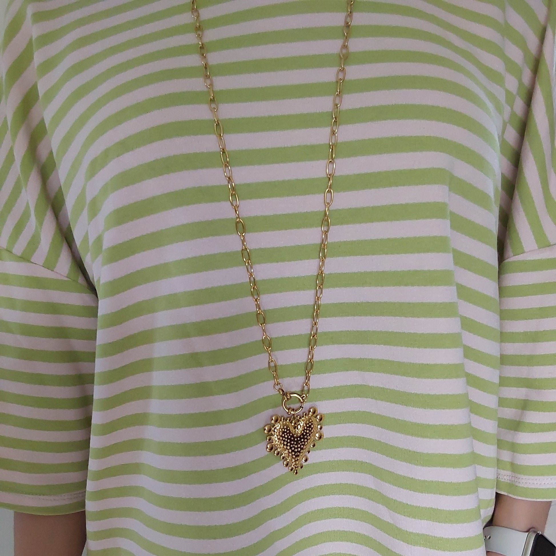 Striped Shirt - Groen top