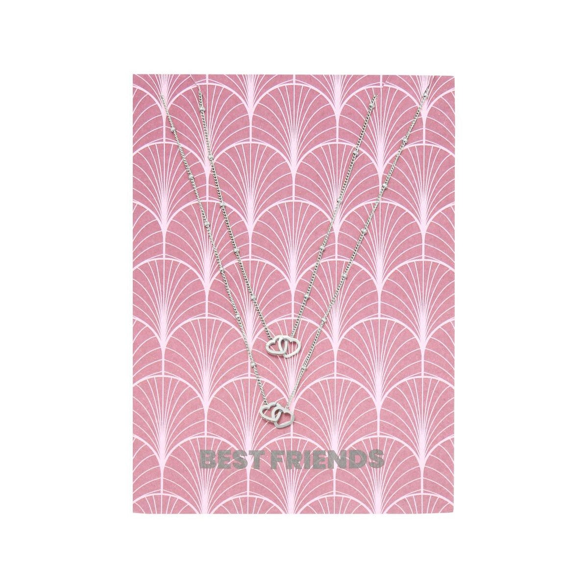 Set Ketting BFF Zilver Ketting