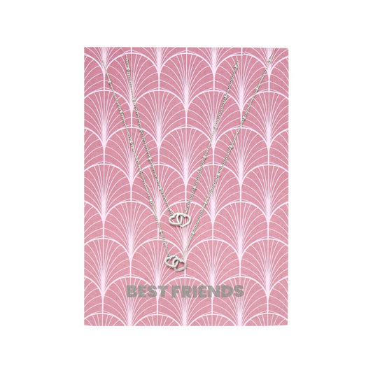 Set ketting BFF - Zilver Ketting