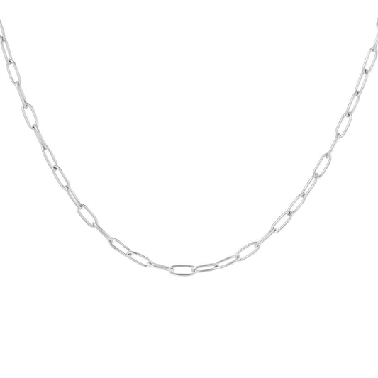 Schakelketting - Zilver Ketting