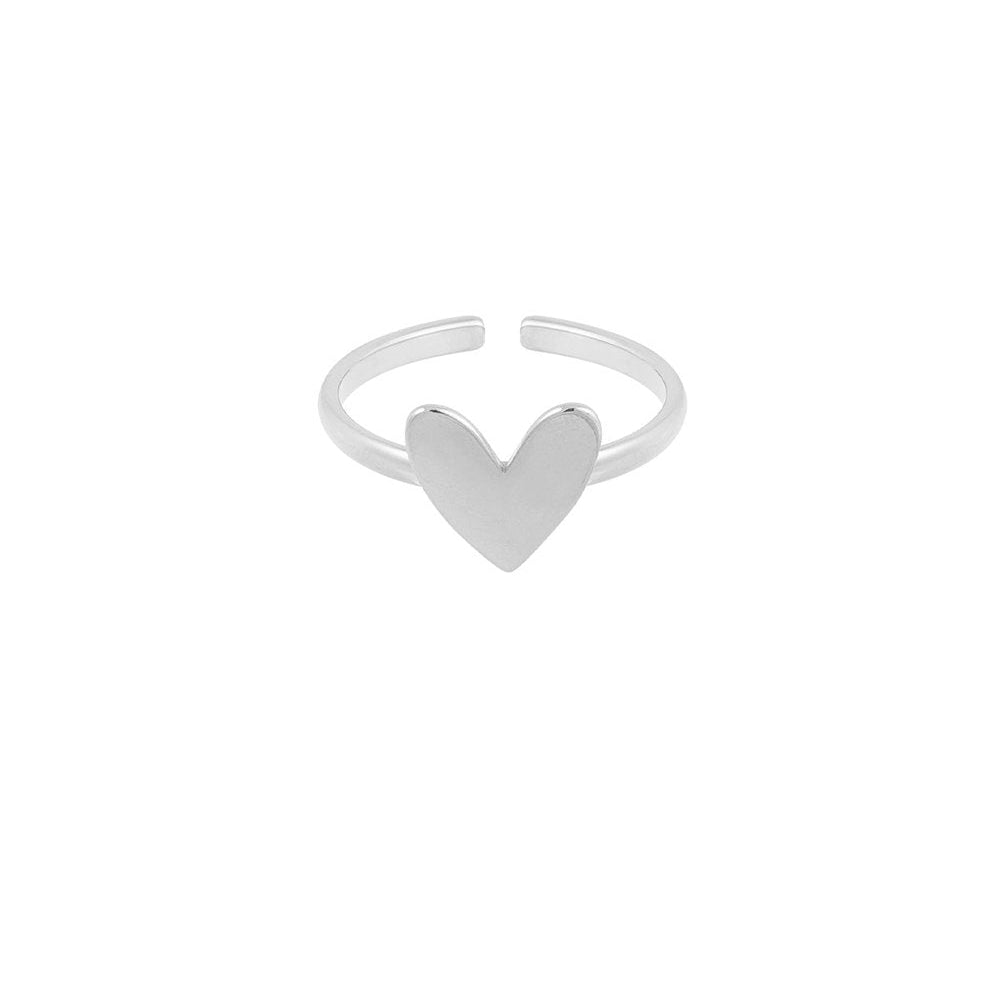 Ring klein hart - Zilver ring