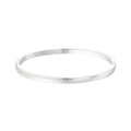 Armband bangle basic - Zilver Armbanden