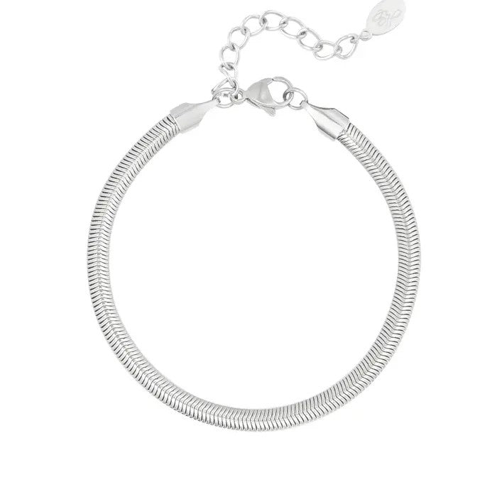 Armband basic - Zilver armband