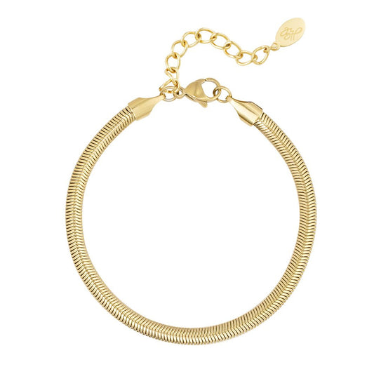 Armband basic - Goud armband