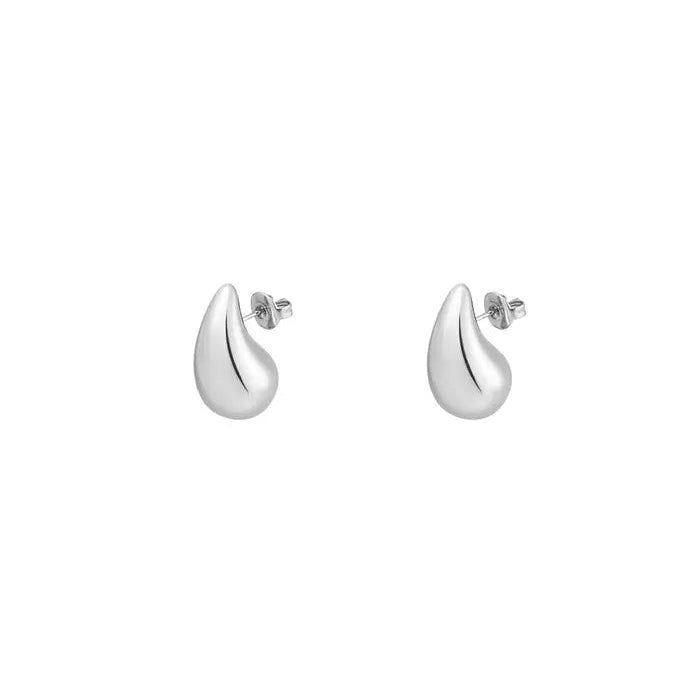 Oorbellen drops extra small - Zilver oorbellen