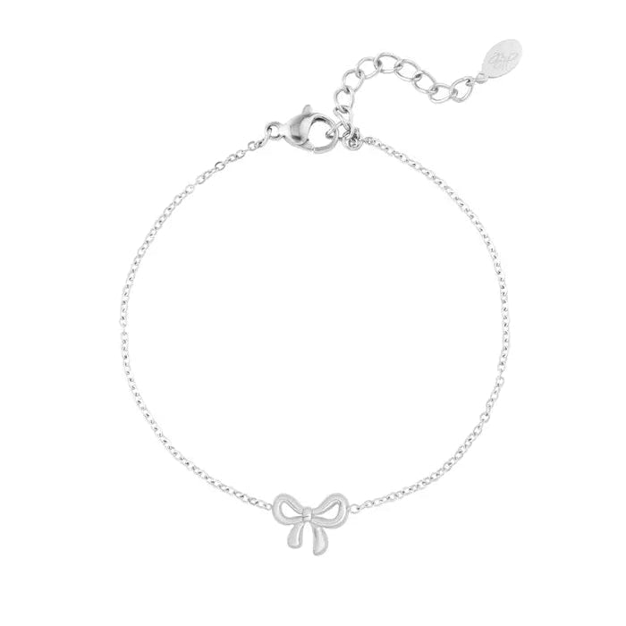 Armband strikje - Zilver armband
