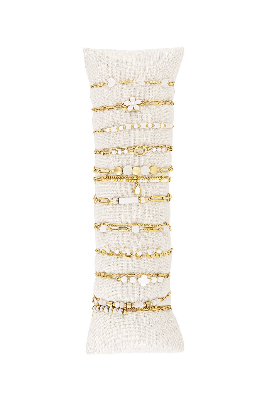 Armband Stainless Steel Wit
