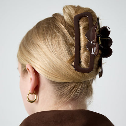 Haarklem Hearts - Donkerbruin Haarklem