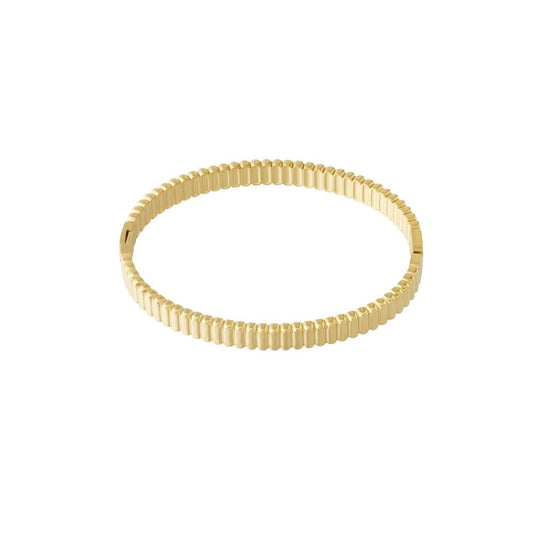 Armband bangle met structuur - Goud Armbanden
