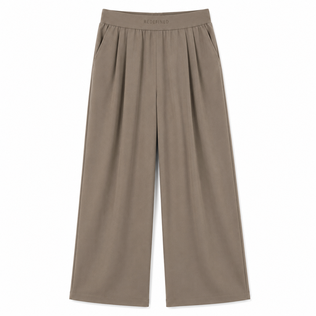 Comfy Broek Redefined - Taupe Broeken