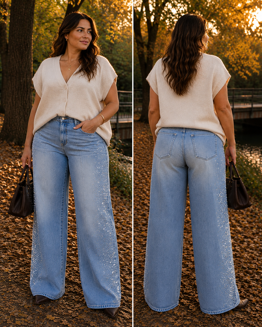 Glitter Jeans Tall & Curvy High Waist jeans