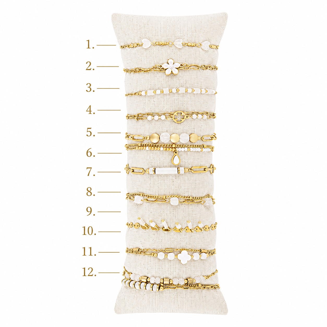 Armband Stainless Steel Wit Armband