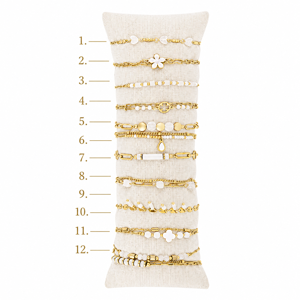 Armband Stainless Steel Wit Armband