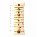 Armband Stainless Steel Terracotta Armband