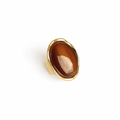 Ring big stone - Bruin ring