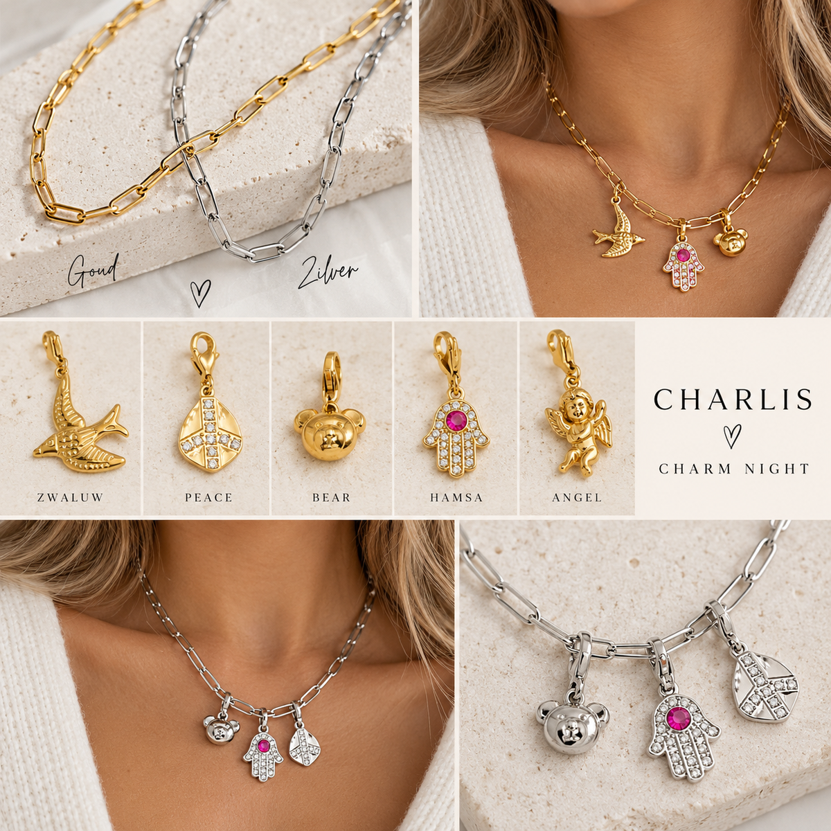 CHARLIS CHARM NIGHT – DONDERDAG 22 OKTOBER - Pimp je schakelketting