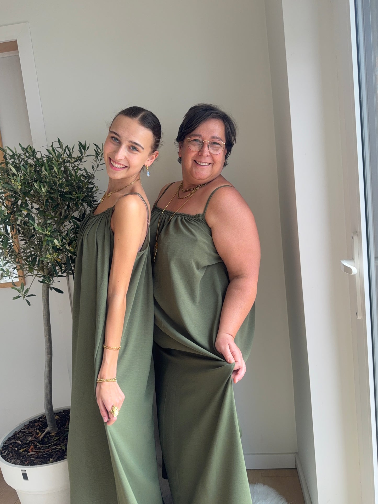 Maxi Dress Spaghettibandjes | One Size 36-50 Jurken