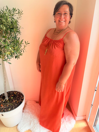 Maxi Dress Spaghettibandjes | One Size 36-50 Jurken