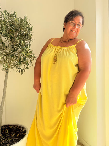 Maxi Dress Spaghettibandjes | One Size 36-50 Jurken