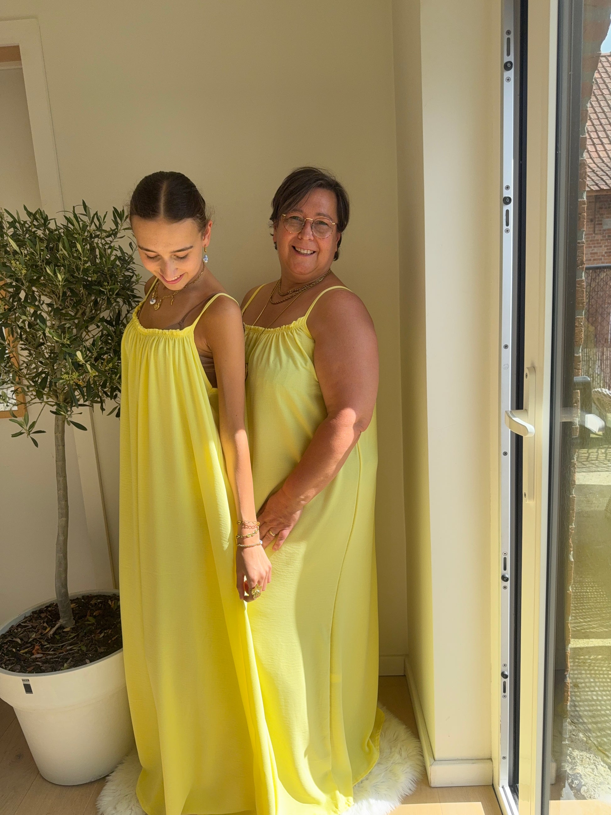 Maxi Dress Spaghettibandjes | One Size 36-50 Jurken