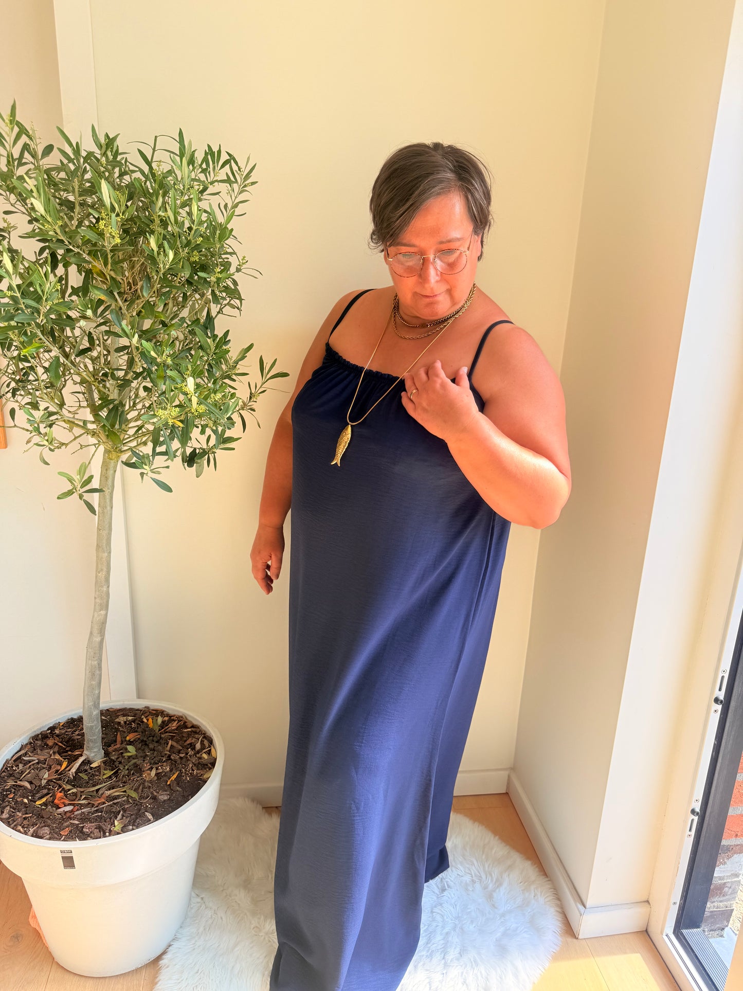 Maxi Dress Spaghettibandjes | One Size 36-50 Jurken