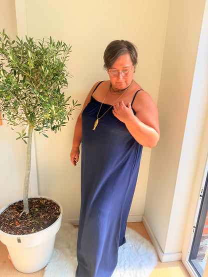 Maxi Dress Spaghettibandjes | One Size 36-50 Jurken