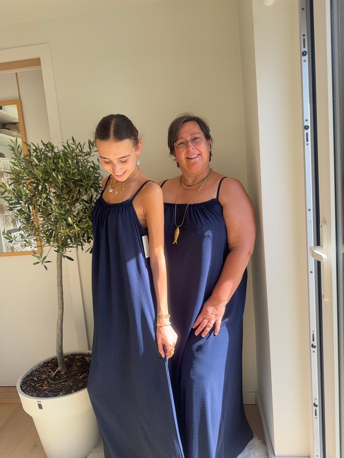 Maxi Dress Spaghettibandjes | One Size 36-50 Jurken