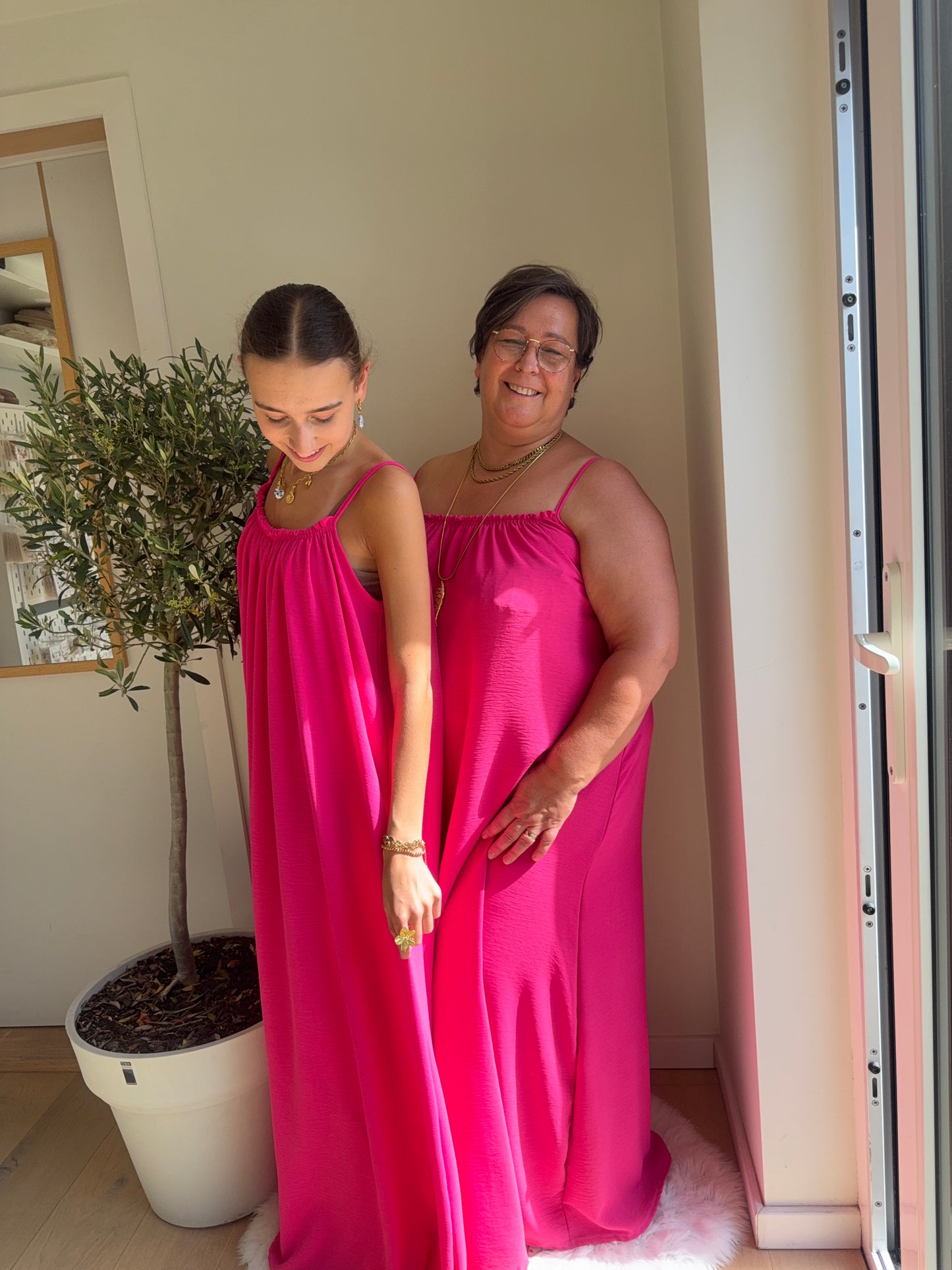 Maxi Dress Spaghettibandjes | One Size 36-50 Jurken