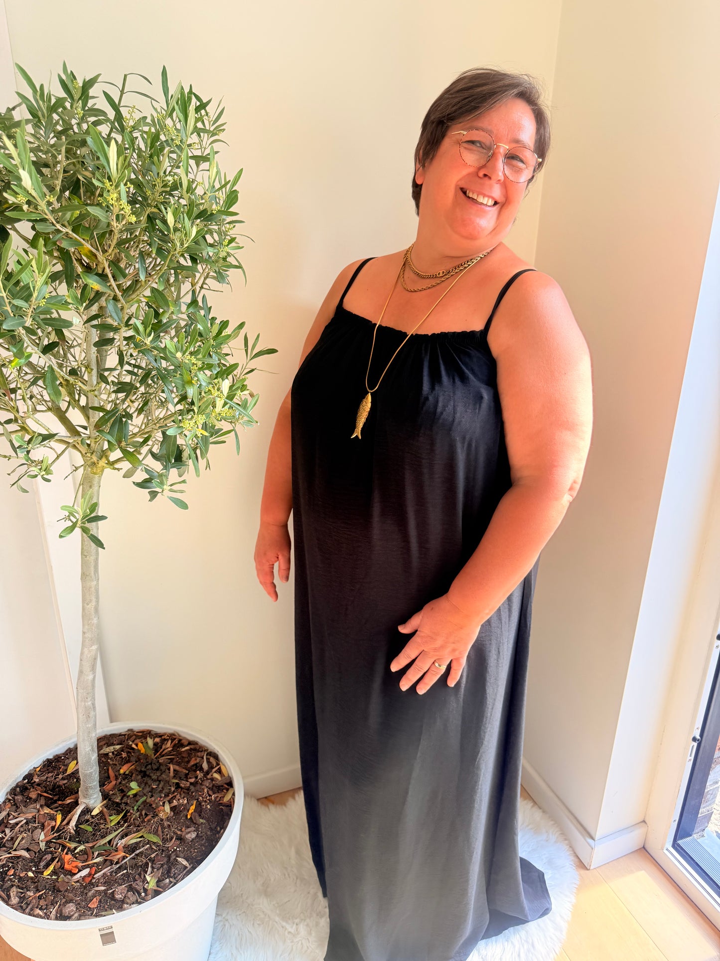 Maxi Dress Spaghettibandjes | One Size 36-50 Jurken