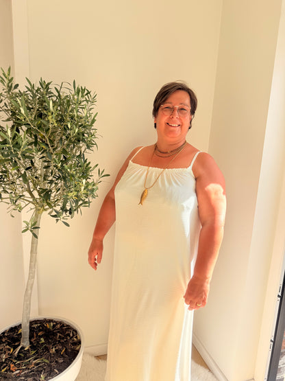 Maxi Dress Spaghettibandjes | One Size 36-50 Jurken