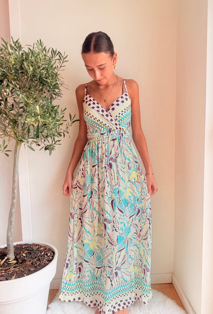 Maxi Jurk Boho Print Jurk