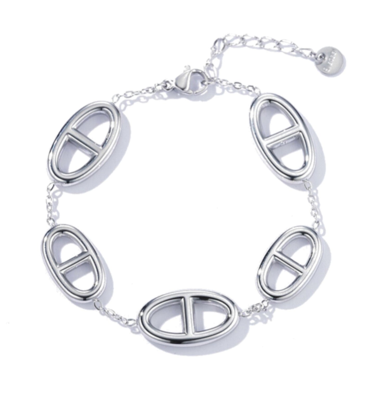 Armband DD - Zilver armband